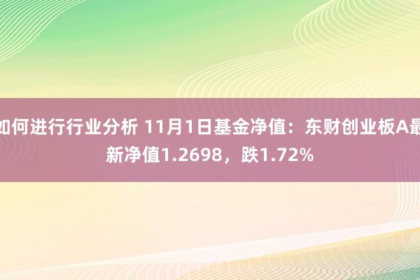 如何进行行业分析 11月1日基金净值：东财创业板A最新净值1.2698，跌1.72%