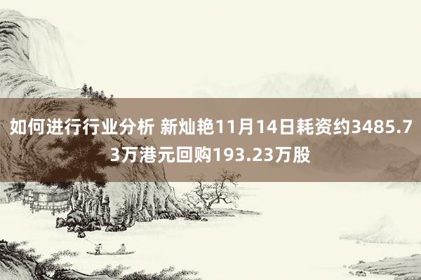 如何进行行业分析 新灿艳11月14日耗资约3485.73万港元回购193.23万股