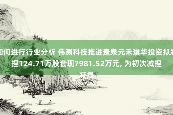 如何进行行业分析 伟测科技推进疌泉元禾璞华投资拟减捏124.71万股套现7981.52万元, 为初次减捏