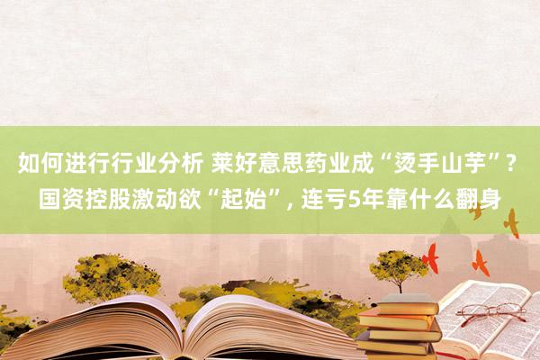 如何进行行业分析 莱好意思药业成“烫手山芋”? 国资控股激动欲“起始”, 连亏5年靠什么翻身