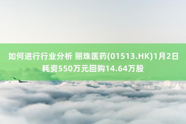 如何进行行业分析 丽珠医药(01513.HK)1月2日耗资550万元回购14.64万股