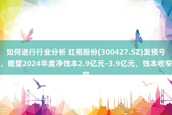 如何进行行业分析 红相股份(300427.SZ)发预亏，瞻望2024年度净蚀本2.9亿元–3.9亿元，蚀本收窄