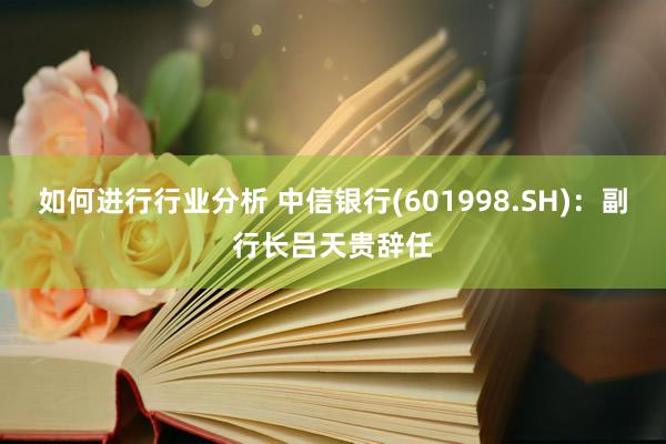 如何进行行业分析 中信银行(601998.SH)：副行长吕天贵辞任