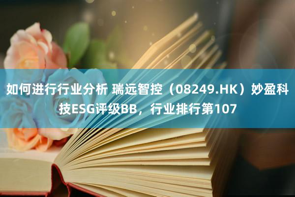 如何进行行业分析 瑞远智控（08249.HK）妙盈科技ESG评级BB，行业排行第107