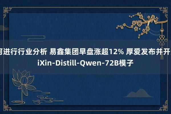 如何进行行业分析 易鑫集团早盘涨超12% 厚爱发布并开源YiXin-Distill-Qwen-72B模子